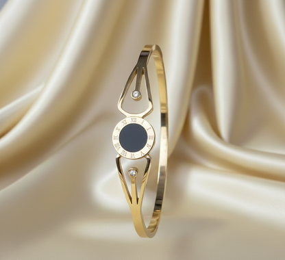 Black Accent Anti-Tarnish Bracelet