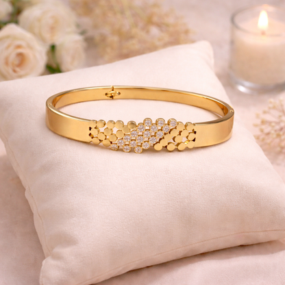 Classic Crystal Detail Anti-Tarnish Bracelet