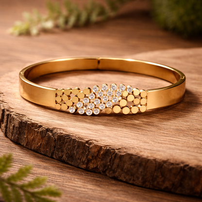 Classic Crystal Detail Anti-Tarnish Bracelet